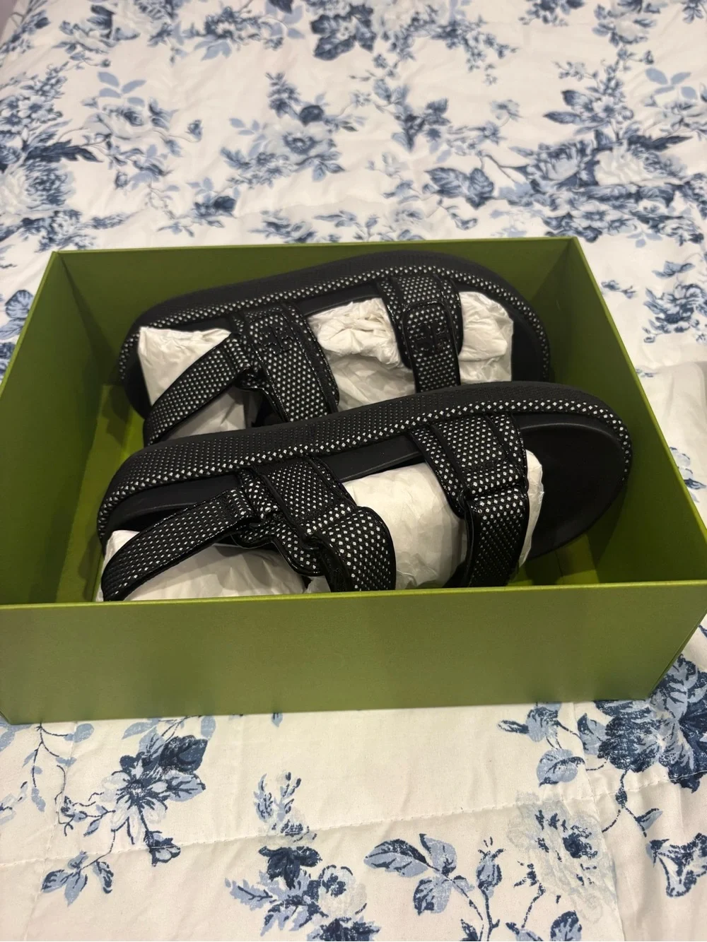 NEW Tory Burch Kira Sport Sandals Perfect Black/New Ivory Women’s Size 9 NIB - Picture 6 of 8